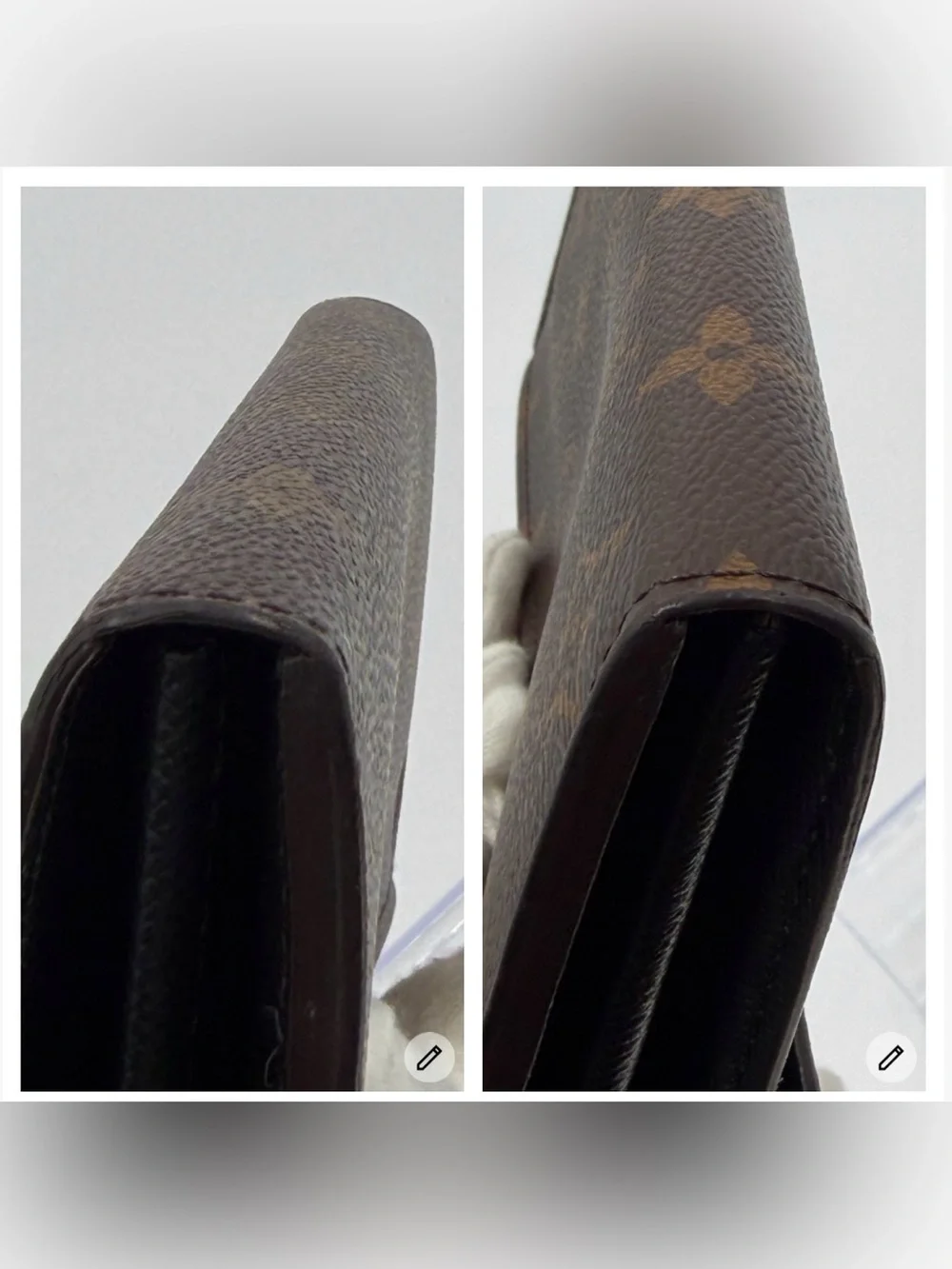 Louis Vuitton Sarah Reverse Giant Monogram Flap Wallet Excellent Condition W/COA - Picture 13 of 16
